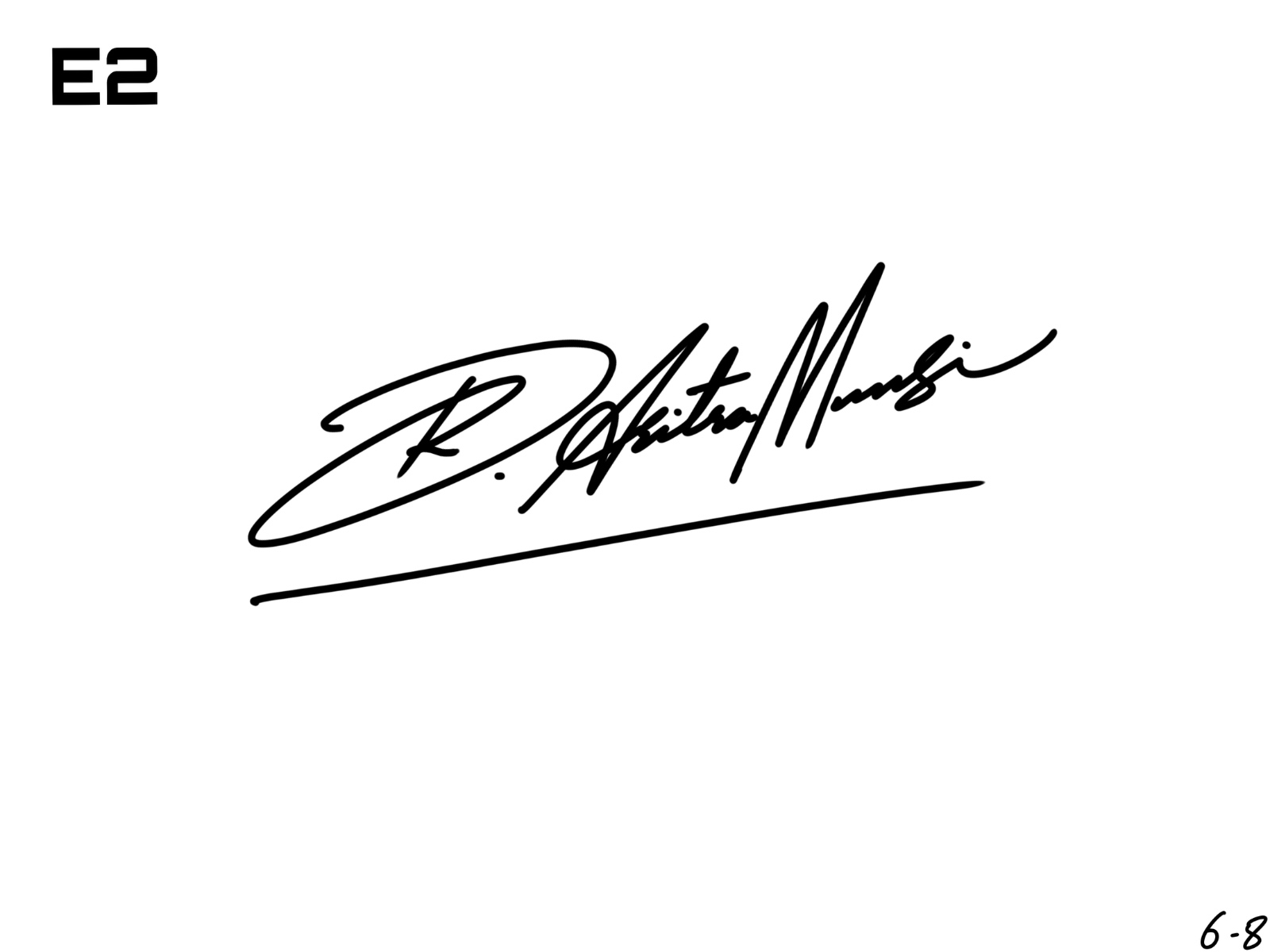 Signature Sample 3